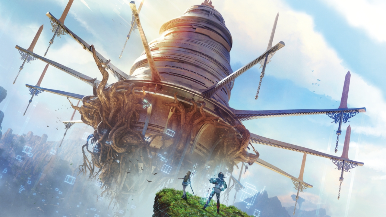 Echoes of Aincrad Sword Art Online story connection guide with Aincrad tower artwork